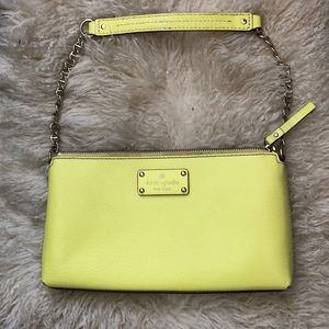 Canary yellow clutch